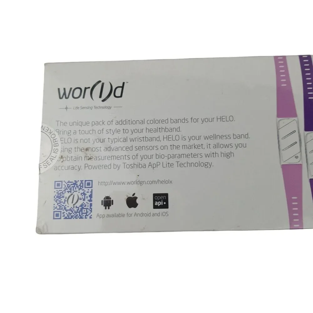 Wor(l)d Helo LX Bands 5-Pack New Sealed Box